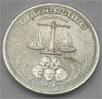 (KK) 1oz Silver Round 1974 Universaro