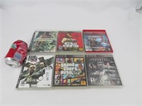 6 jeux pour Playstation 3 dont Red Dead