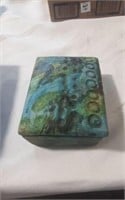 Alvino Bagni Ceramic Lidded cigarette box