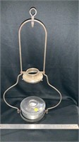 Aladdin lamp base with hanger