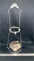 Aladdin lamp base not tested no globe with hanger