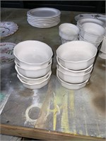 white pfaltzgraff medium bowls