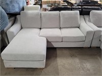 Thomasville - 2 PC Grey Fabric Sectional