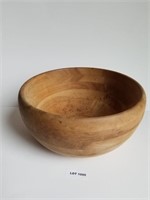 13" Large Wooden Bowl