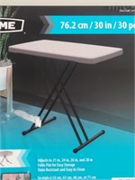 Lifetime - 30" Foldable White Table