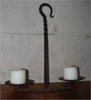 Cast Iron Hanging Candle Abra