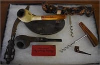 Smoking Pipes & Collectibles in Case