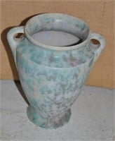 Antique Burley Winter 8" T pottery vase