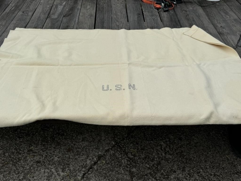 US Navy Wool Blanket