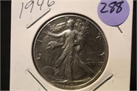 1946-P Walking Liberty Silver Half Dollar