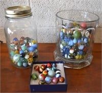 Assorted Lot of Marbles