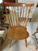 Hard rock maple chair