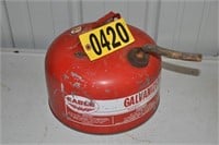 Eagle 2 1/2-gal metal fuel can