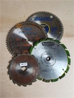 (Set of 4) Saw Blades 1 has been Sharpened