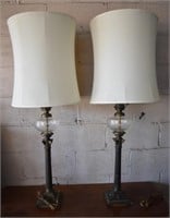 Nice Pair of Table Lamps w/ Shades