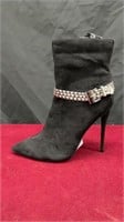 Women’s Black Stiletto Heel Boots