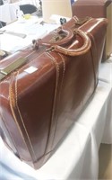 Vintage Saddle Leather Travel Bag