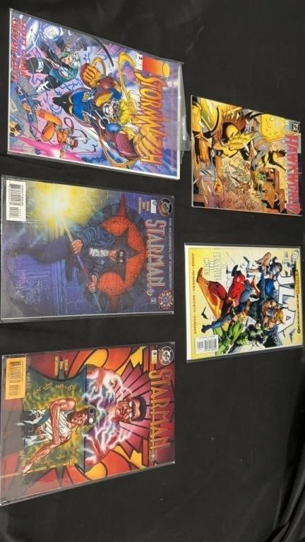 Lot of 5 Superhero Comic Books