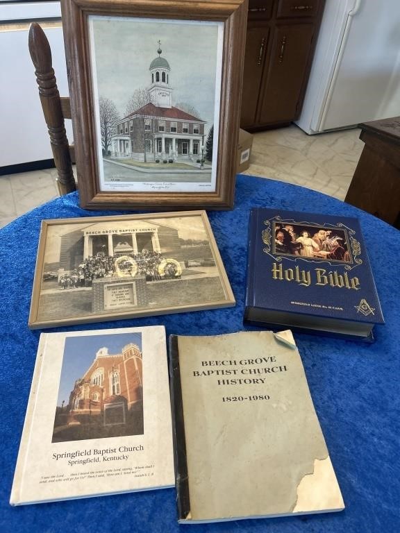 Springfield/Washington Co church memorabilia