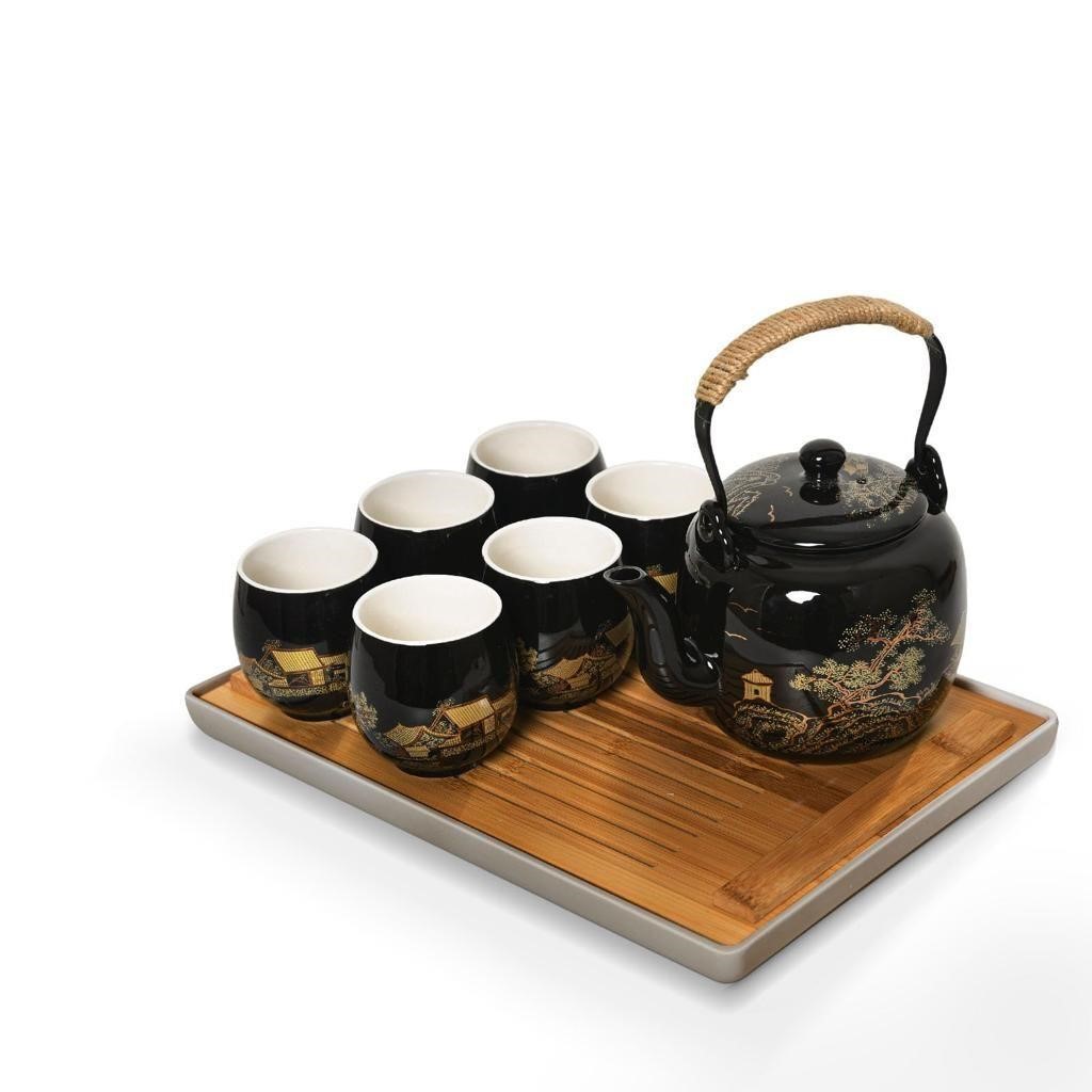 Japanese Tea Set for Adults - Includes 1 Teapot,