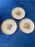 Antique Bavaria Germany fruit plates (3)