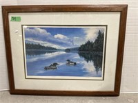 Framed Numbered Print by R. De Wolfe