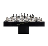 Sagebrook $1599 Retail 32"x32" Resin Chess Set,