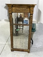 Framed Mirror - Finished in Gold Leaf 41.5 x 20.5