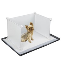 Dog Litter Box with High Walls,Indoor Dog Potty