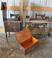 "AS-IS" sewing machines (rough) incl treadle