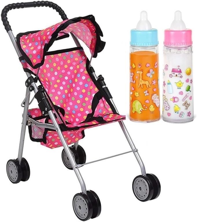 C7964  fash n kolor Baby Doll Stroller, Pink - 14