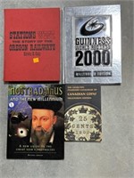4 Books - Canadian Coins, Guinness Records,