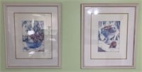 2 - Framed Fruit Prints