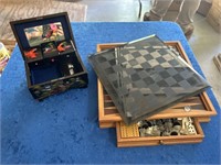 Game set & jewelry box