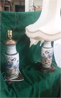 Vintage Hand painted Chinese Decorative lamps