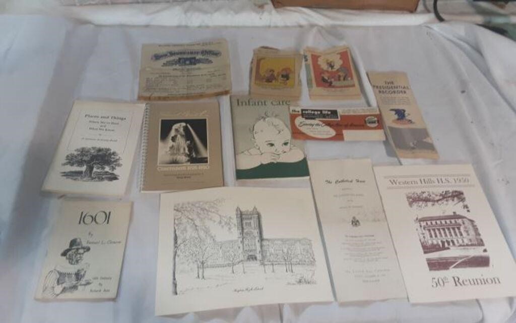 Assorted lot of Historical papers and documents