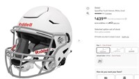 W7057 SpeedFlex Youth Helmet, White, Small