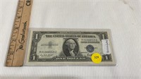 Silver certification 1 dollar bill