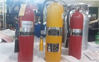 3 Fire Extinguisherss