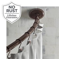 A3343  Better Homes & Gardens Curved Shower Rod, 5