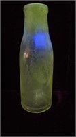 HJ Heinz & Co Uranium Glass Bottle
