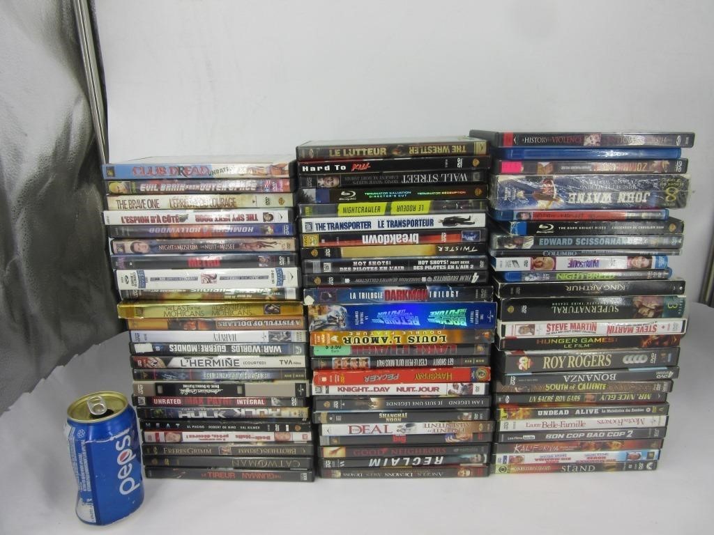 Plusieurs DVD films