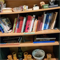 B582 Two shelves of books