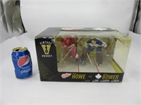 Set de 2 figurines de Hockey, Howe et Bower
