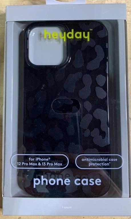 Heyday Case for iPhone 12/13 Pro Max - BLACK