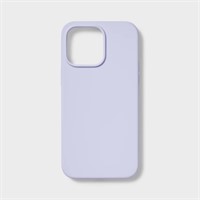 iPhone 15 Pro Max Silicone Case - Soft Purple