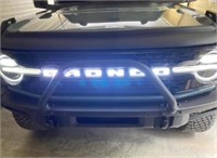 New Bronco Front Grille LED Letter Lights For