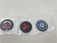 New (3) Sets of 2 Car Sports Coasters
