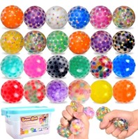 New 24Pack Stress Balls ,Squishy Ball Fidget Toys