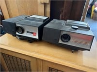 Pair of Vintage Airequipt Slide Projectors